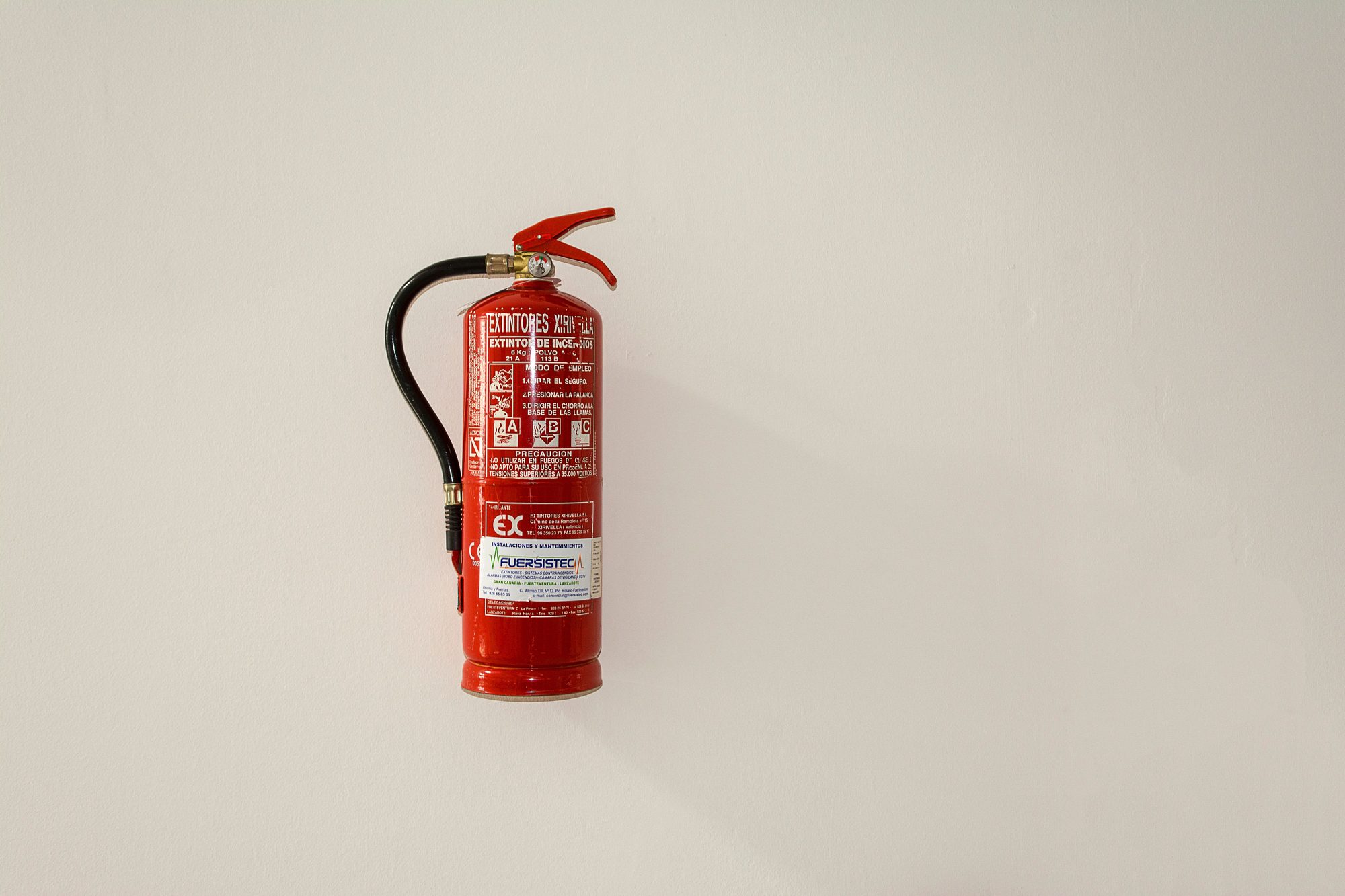NEN 2559 onderhoud van draagbare brandblussers